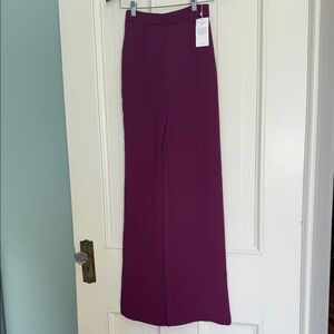 KOOKAI Elegant Dark Plum Women's Pants